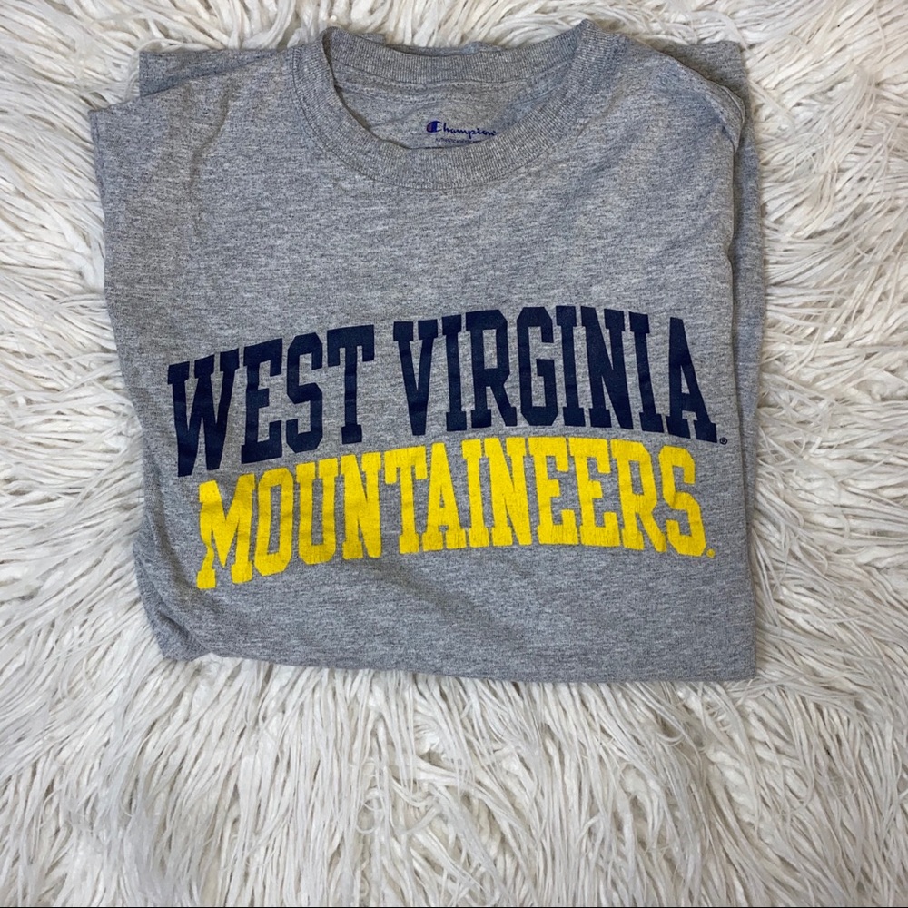 champion, west Virginia mountaineers t-shirt